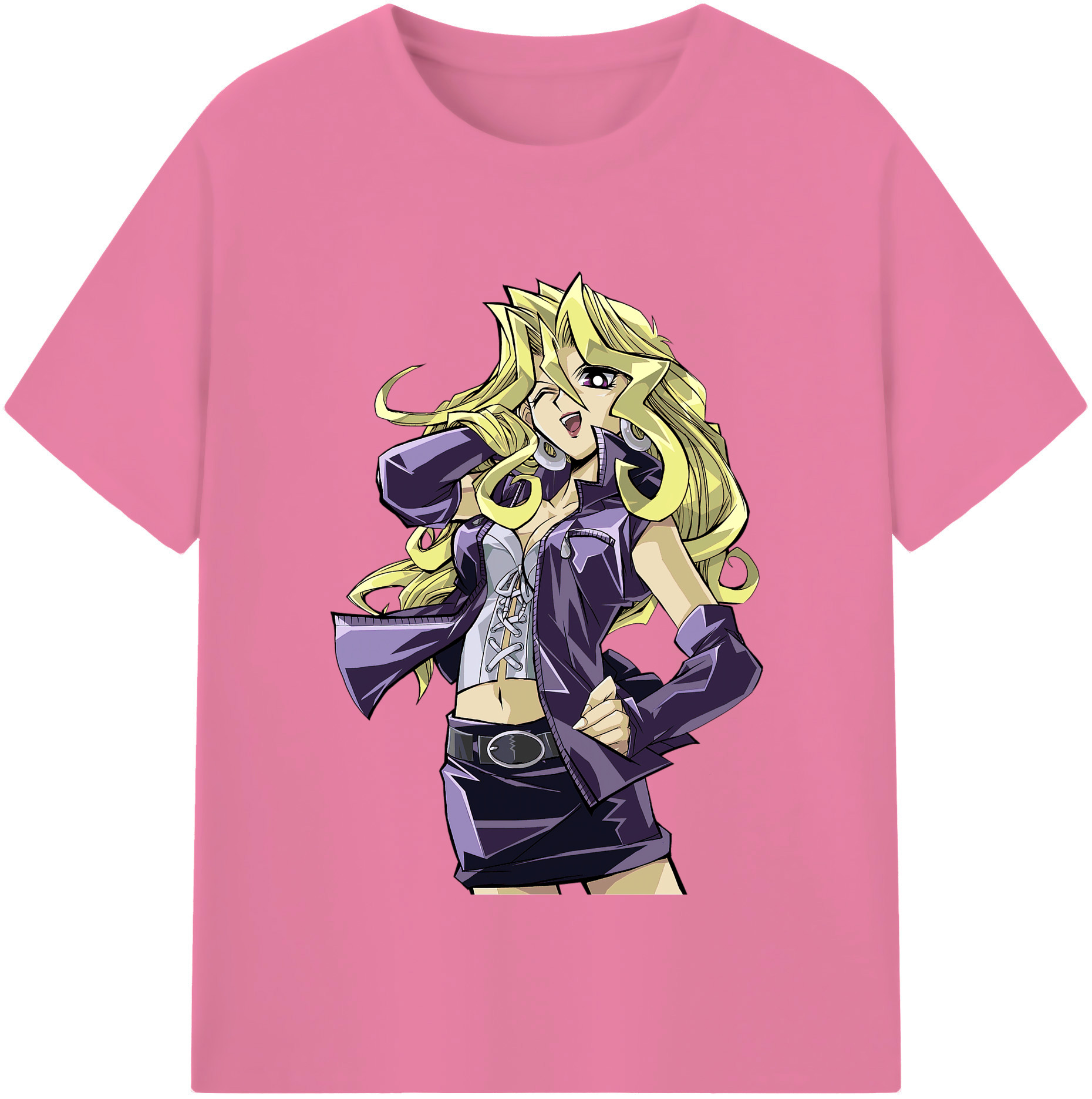 （画像用） 遊☆戯☆王 Yu-Gi-Oh! 綿100％半袖Tシャツ（フロントプリント）